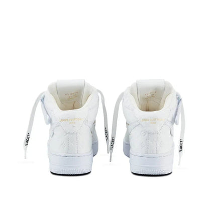 Louis Vuitton x Nike Air Force 1 Mid White