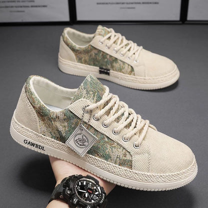 Canvas Terrain Lace-Up Sneakers